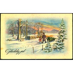 Hans Christian Petersen - Gldelig jul - Serie 83 - Brugt