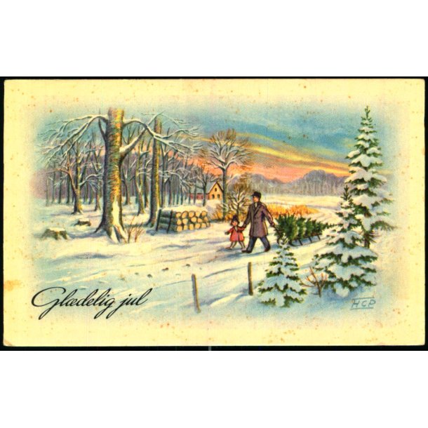 Hans Christian Petersen - Gldelig jul - Serie 83 - Brugt