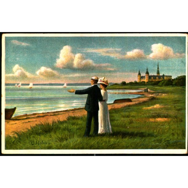 O. Holm - Nord for Kronborg - J.M. 13 - Ubrugt