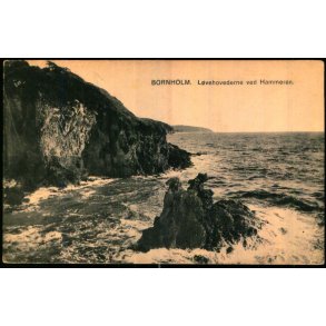 Bornholm - Lvehovederne ved Hammeren - Colbergs Bogh. 293 - Ubrugt