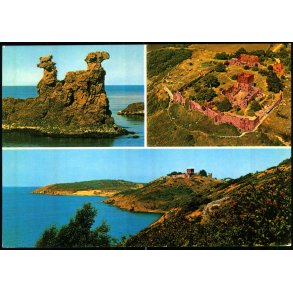 Bornholm - Lvehovederne og Hammershus Ruiner - Colbergs Bogh. 8217 - Brugt