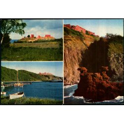 Bornholm - Hammershus Ruiner set fra sydst - Colbergs Bogh. 8226 - Ubrugt