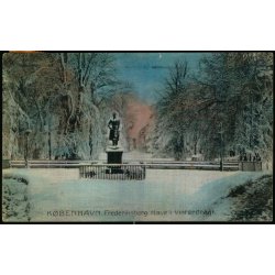 Kbenhavn - Frederiksberg Have i Vinterdragt - Stender 9128 - Brugt