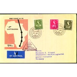 Luftpost Brev fra Kenya til Tyskland - 15 - 5 - 62