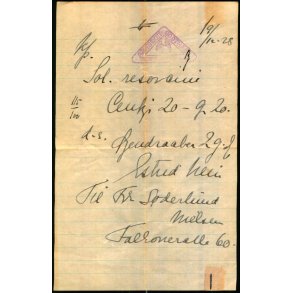 Recept - Apotheket Godthaab - 19 - 12 - 1928