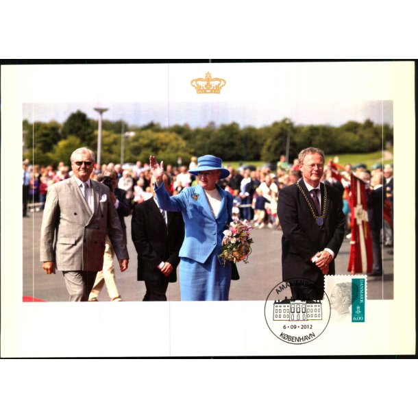 Dronning Margrethe og Prins Henrik p Sommertogt 2012 - u/n - Brugt