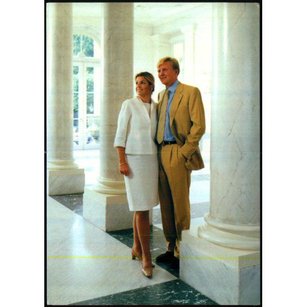 Prins Willem Alexander - Maxima Zorreguieta -  Hallmark 906 - Ubrugt