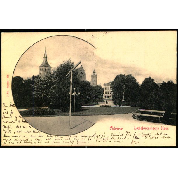 Odense - L�seforeningens Have - C. St. 573 - Brugt