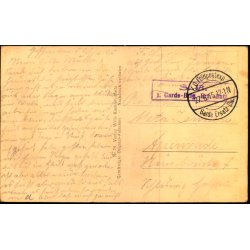 Feldpost - K.D. Feldpost  2 - 8  -15 - Til Apenrade - Billedside : Gehlt La Grizire bei Thiaucourt