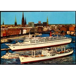 Hamburg - "HAMBURG" - "RIO LUIAN" - u/n - Ubrugt - Limrest p bagside !