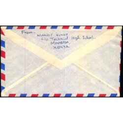 Luftpost Brev fra Kenya til st Tyskland - 8 - 11 - 66