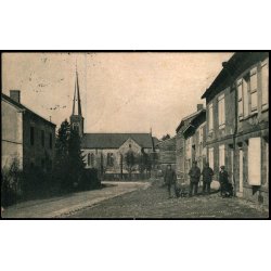 Feldpostkarte - K.D. Feldpost  11 - 3  -17 - Til Apenrade - Billedside : "Champagne"