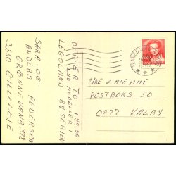 Skagen - Redningsbaaden gaar ud - Fotokort  Einer Nielsens Bogh. Fotokort 2795 - Brugt