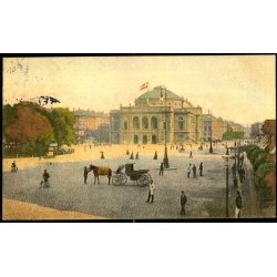 K�benhavn - Kongens Nytorv - Det Kongelige Theater - Kortforlaget "Danmark"
