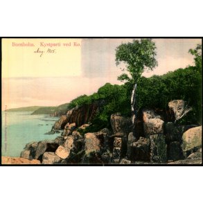 Bornholm - Kystparti ved R - Frits Srensen  u/n - Ubrugt