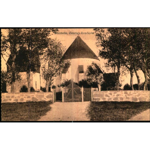 Bornholm - sterlars Rundkirke - Colbergs Bogh. u/n - Ubrugt