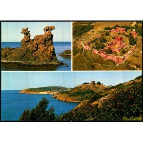 Bornholm - Lvehovederne og Hammershus Ruiner - Colbergs Bogh. 8217 - Ubrugt