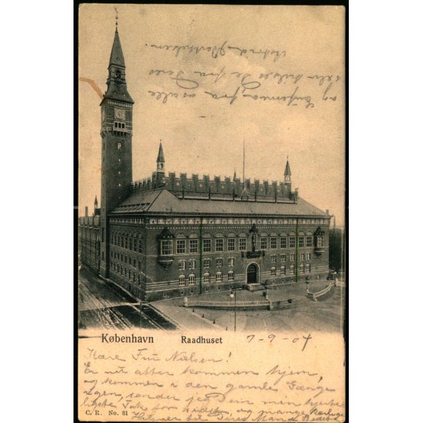 Kbenhavn - Raadhuset - C.R. 81