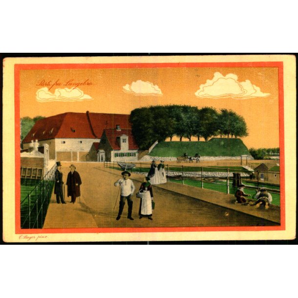 C. Bayer - Parti fra Langebro - Alex Vincent 292/23 - Ubrugt