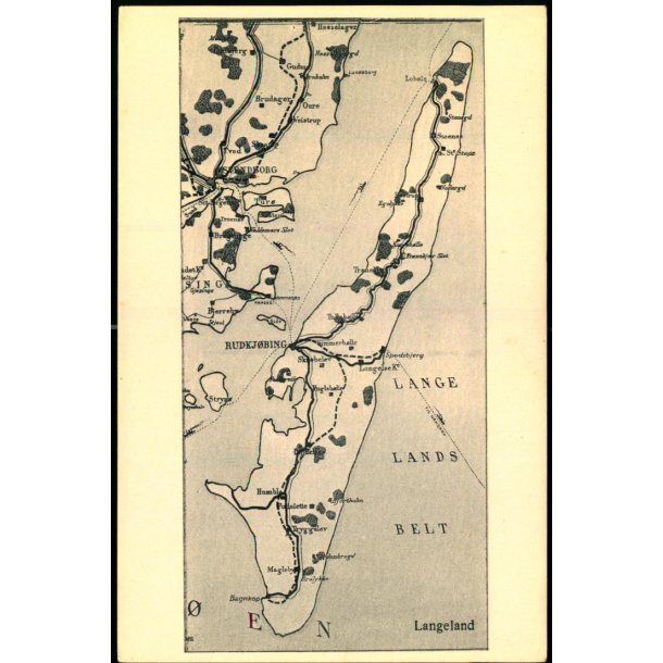 Langeland - C. Jenssen Tuch Bogh. Eftf. 122 - Ubrugt