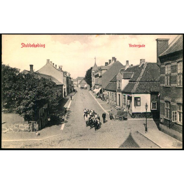 Stubbek�bing - Vestergade - G. Bruuns Bogh. u/n - Ubrugt