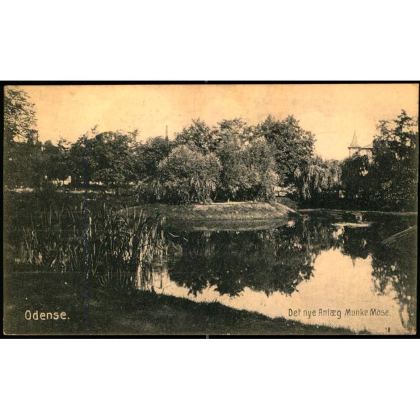 Odense - Det nye Anl�get Munke Mose - H. Schmidt Eneret u/n - Brugt