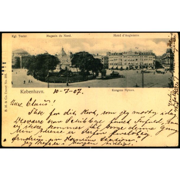 K�benhavn - Kongens Nytorv - B.M. &amp; Co. 295