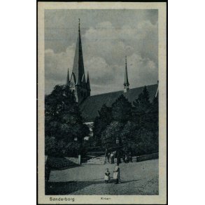 S�nderborg - Kirken - M. Gl�kstadt & M�den 79979 - Ubrugt
