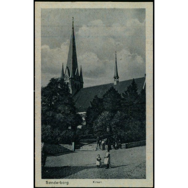 S�nderborg - Kirken - M. Gl�kstadt &amp; M�den 79979 - Ubrugt