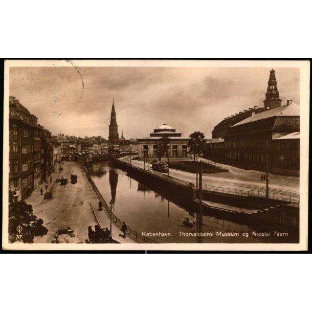 K�benhavn - Thorvaldsens Museum og Nikolai Taarn - Chr. Olsen 37