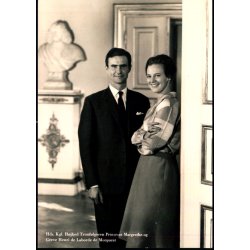 Tronflgeren Prinsesse Margrethe og Greve Henri de Laborde de Moupszat - Stender 2310/39 - Ubrugt