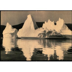 Isfjelde udfor Disko - KGH u/n - Ubrugt - Fold !