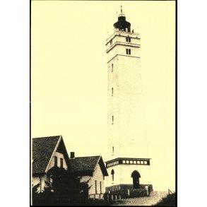 Blvands Huk Fyr - Todelt kort - Kunstklderen 555-10