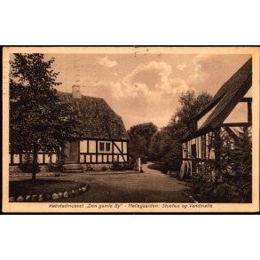 K�bstadsmuseet - Den gamle By - M�llegaarden : Stuehus og Vandm�lle - Chr. Pedersen 50 - Ubrugt