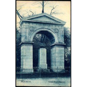 Fredericia - B�lows Monument - Banegaardskiosken 1712 b - Ubrugt