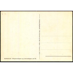 Bornholm - Helligdomsklipperne og Libertsklippen - R - Colbergs Bogh. 8420 - Ubrugt