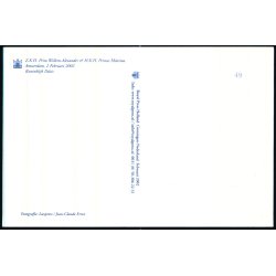 Prins Willem Alexander og Prinsesse Maxinas Bryllup - Royal Press 49 - Ubrugt