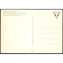 Kbenhavns Rdhus - Festsalen - Grnlund 6222 - Ubrugt                     