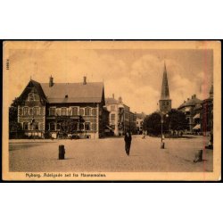 Nyborg - Adelgade set fra Havnemolen - Imp. 160514 - Brugt