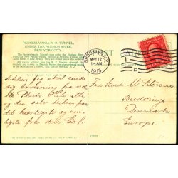 Pennsylvania R.R. under the Hudson River - New York City - u/n - Brugt - 
