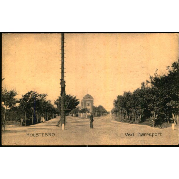 Holstebro - Ved N�rreport - Stender 1377 - Ubrugt