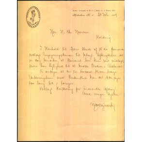 Handelsforeningen af. 5Juni 1864 - K�benhavn K - 1899