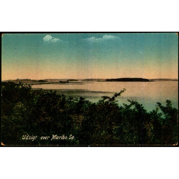 Udsigt over Maribo S� - C&P 14 - Ubrugt
