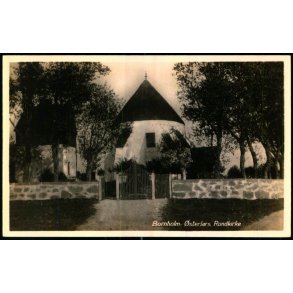 Bornholm - sterlars Rundkirke - Colbergs Bogh. 3310 - Ubrugt