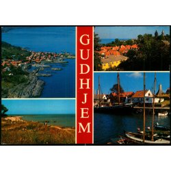 Gudhjem - Luftfoto - Gudhjem Bogh. 104 - Brugt