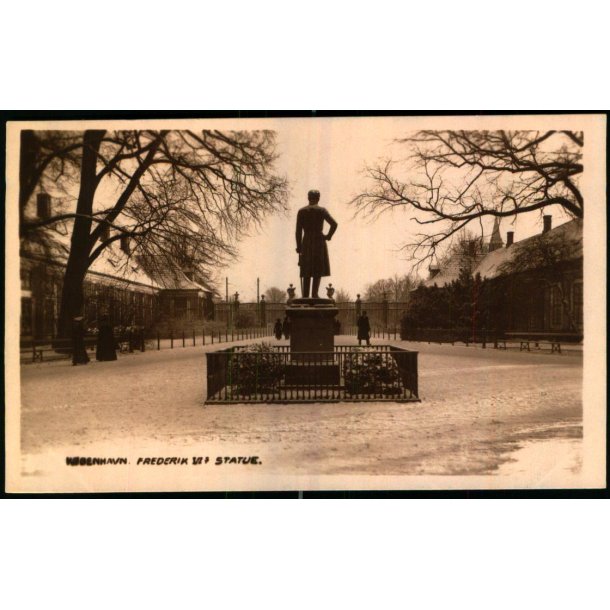 Kbenhavn - Frederik d. VI s Statue - Chr. Olsen 253 - Ubrugt