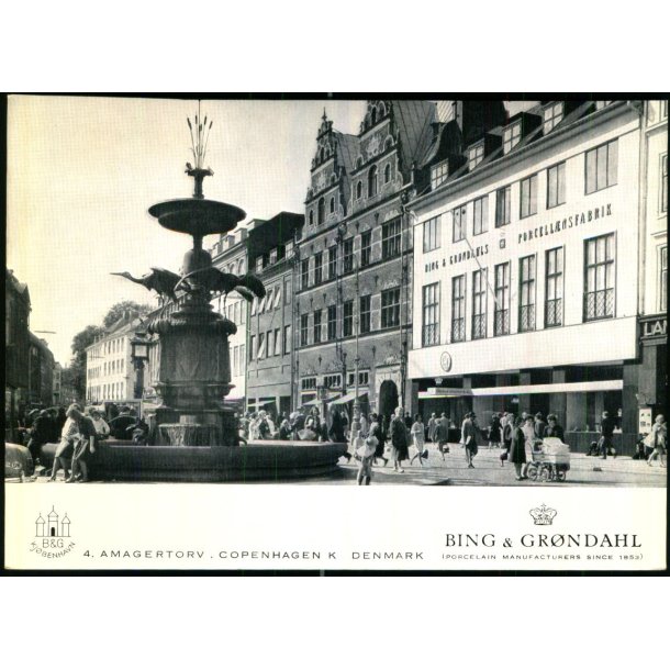 Bing &amp; Gr�ndahl - Amagertorv - B&G u/n - Ubrugt