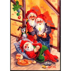 Birgit Helen - Dobbeltkort - u/n - 