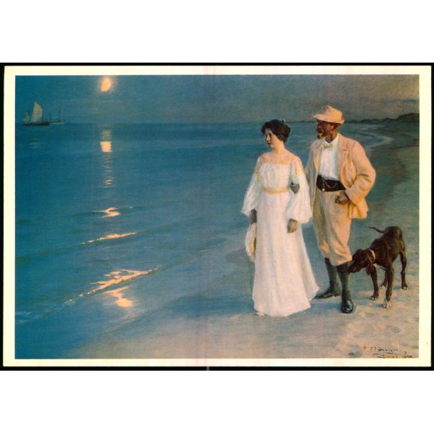 Kryer - Sommerdag ved Skagens Snderstrand - Stock Art 02.033 - Ubrugt