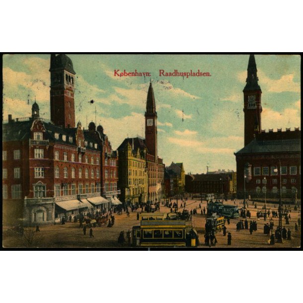 Kbenhavn - Raadhuspladsen - Eneret 1030